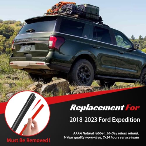 Windshield Wiper Blade Replacement for Ford Expedition 2018 (22"+22"+11")