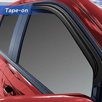 Window Visors Rain Guards for 2010 (2010-2024 toyota 4runner)
