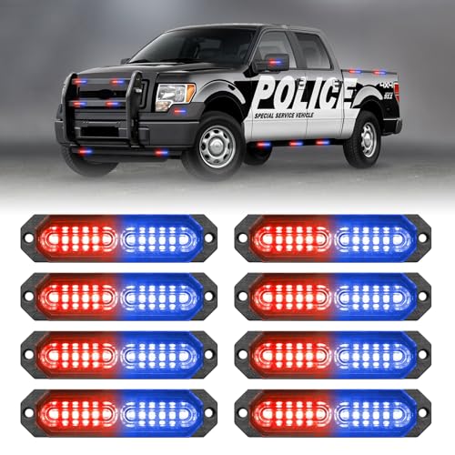 1200T Emergency Strobe Grille Lights (Red/Blue)