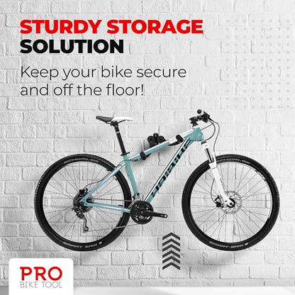 Bike Rack for Garage Wall Mount (Black / Pack of 1)