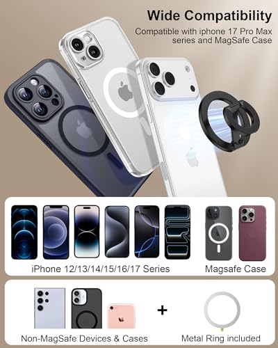 MagSafe Phone Grip Holder Dual (Black)