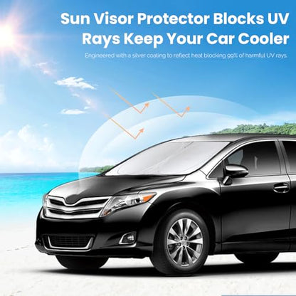 Windshield Sunshade for 2021 (Fit Venza 21-25)