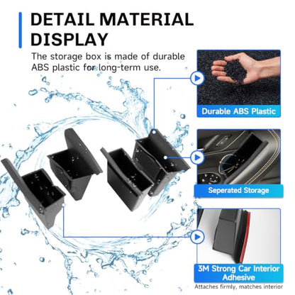 for 2026 Mazda CX5 Center Console Organizer+4 PCS Door Storage