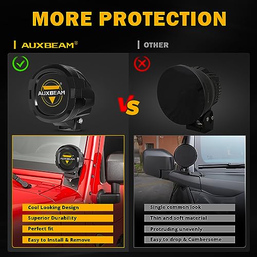 4 in P4 Series LED Pod Cover (P4 Series-Black Covers)