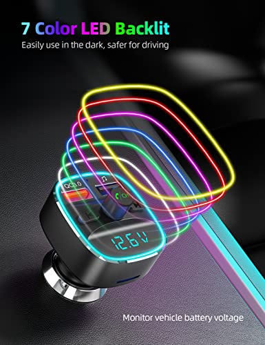 Bluetooth FM Transmitter (A-Black)