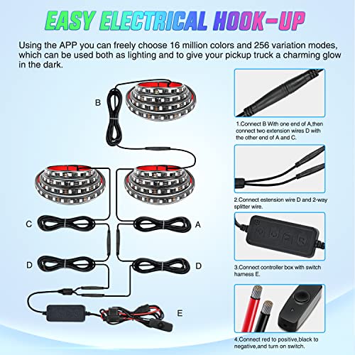 Truck Bed Light Strip RGB (RGBIC / Truck Bed Light Strip)