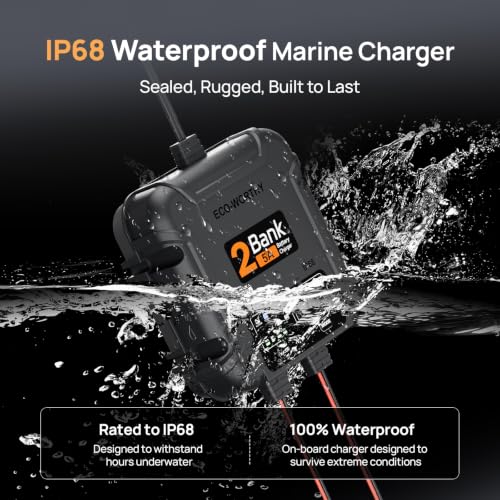 2 Bank Marine Battery Charger 5X2