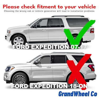 Window Deflectors Smoke Tinted in (For Expedition 07-17)