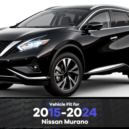 in Channel Window Visors Rain Guards Fit for Nissan Murano 2015 (For 2015-2024 Murano)
