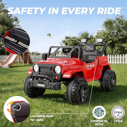 12V Electric Ride On Car (Red)