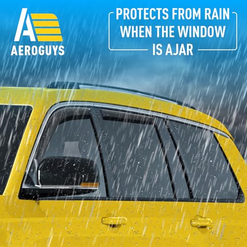 Extra Durable Window Deflectors in (For Jeep Grand Cherokee L 21-26)