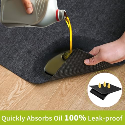 Oil Spill Mat (Charcoal / 5' x 6')