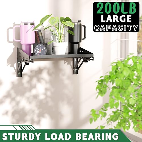 Garage Folding Storage Rack Shelves (200LB Folding Storage Rack Shelves)