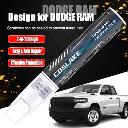 Car Touch Up Paint (Billet Silver Metallic(PSC/JSC) for 2025 RAM 1500/2024 RAM 1500/2023 RAM 1500/2024 RAM 2500)