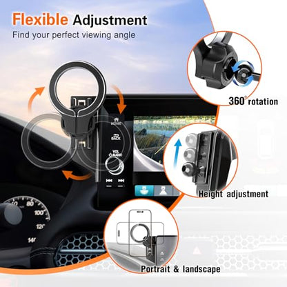 Car Phone Holder for Honda CR (for 23-26 CR-V & HR-V (7/9" screen))