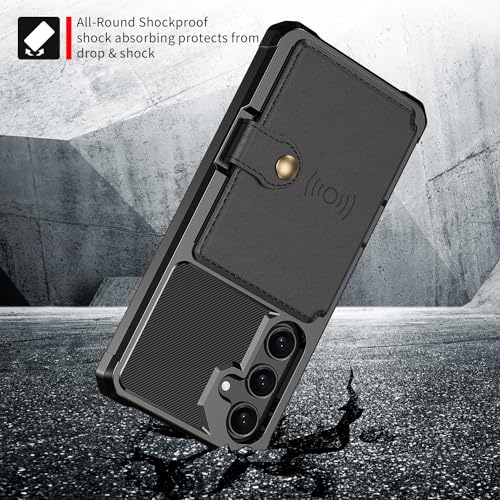 for Samsung Galaxy S25 (Black / Galaxy S25/S24)