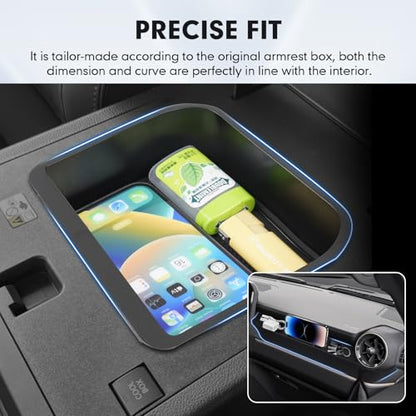 2PCS Center Console Organizer for 2024 (2024-2026 Toyota Land Cruiser 2PCS)
