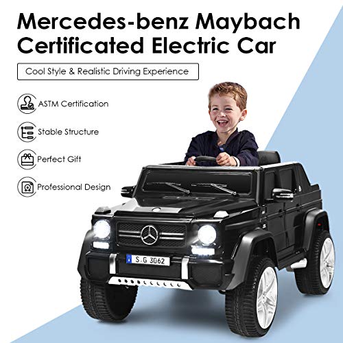 Ride On Truck (Black / Maybach G650)