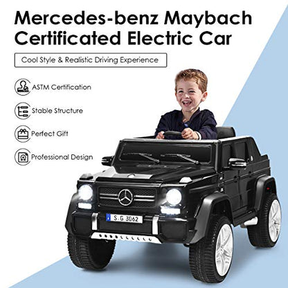 Ride On Truck (Black / Maybach G650)