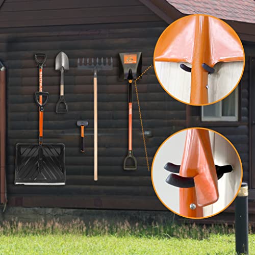 6 Pack Screw in U Hooks Garage Storage Organizers (HD U Hook 6PC)