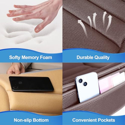 Car Seat Cushion for Driving (4d Brown)