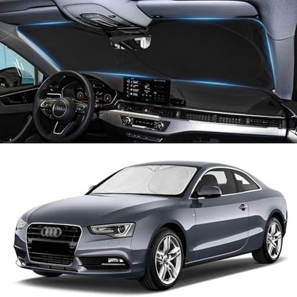 Windshield Sunshade for Audi A4 A5 & S5 RS5 2018 (for Audi A4 A5 & S5 RS5 2018-2024)