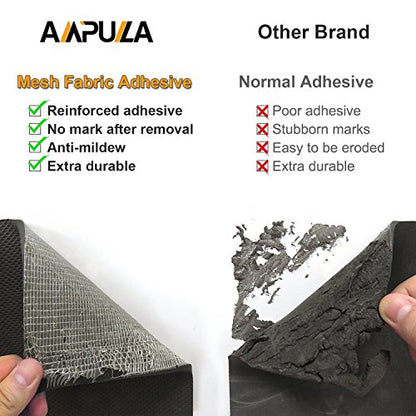 Garage Wall Protector Car Door Protectors Ultra Thick Foam Wall Bumper (1/4" Thickness Black)