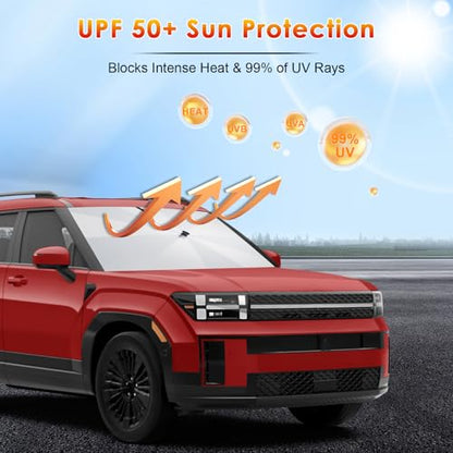 for Car Windshield Sunshade Umbrella 2024 (for 2024-2026 Santa Fe)