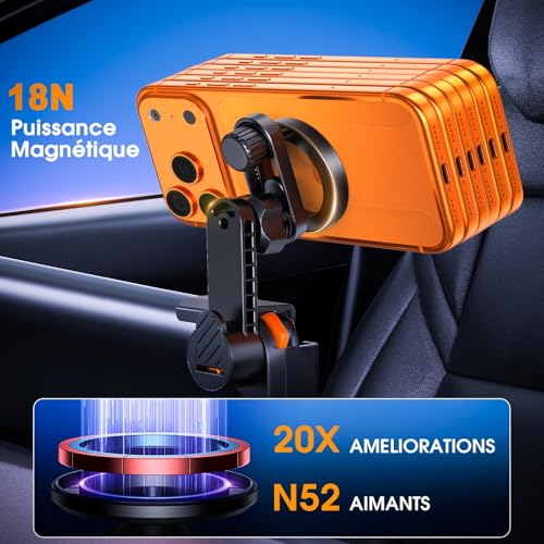 2026 Tesla Model Y Phone Mount (Orange)