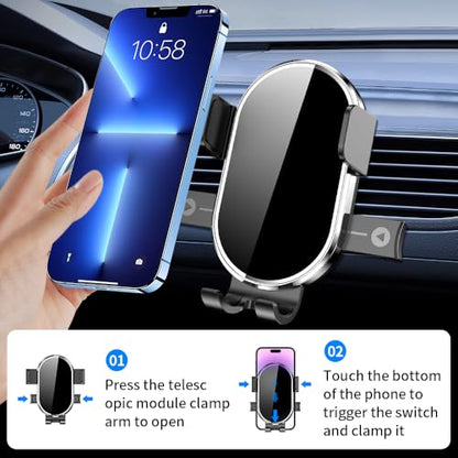 Car Phone Holder For Toyota Sienna 2021 2022 2023 2024【Not fit Sienna 2025】 Auto Accessories Navigation Screen Bracket Interior Decoration dashboard Cell mobile Phone Mount holders case accessory (Holder Box for Sienna 2021-2024【Not Fit 2025】)