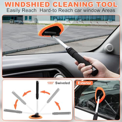 Windshield Cleaner Tool (Orange)