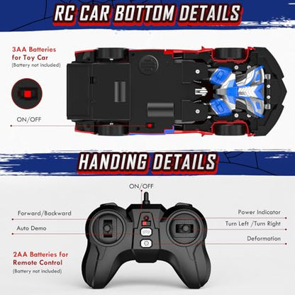 Remote Control Car (Red and Blue)
