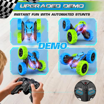 Blue Green RC Car for Kids (Blue&green Pro)