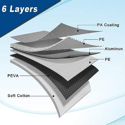 Waterproof Car Cover All Weather (A2-Fit sedan length ( 178" to 185") / silver)