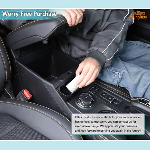 Car Center Console Armrest Hanging Storage Box for Ford Ranger 2023