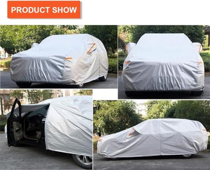 6 Layers SUV Car Cover Custom Fit for Kia Sportage（1994 (LM-Silver / Custom Fit Kia Sportage)