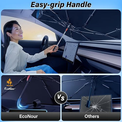 Car Windshield Sunshade Umbrella (Large)