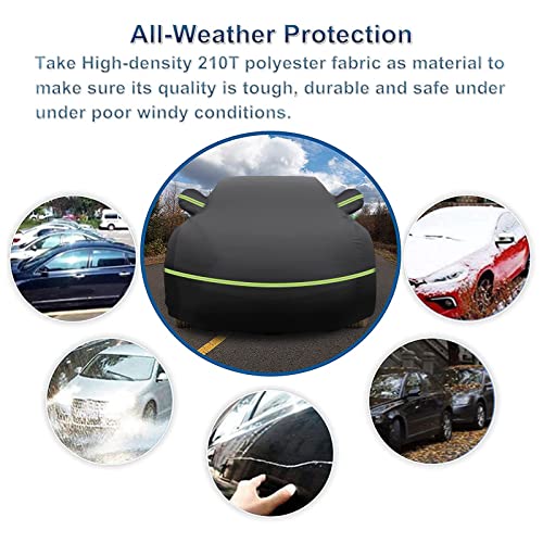 Car Cover for Porsche Panamera 2014 (Black / for Porsche Panamera)