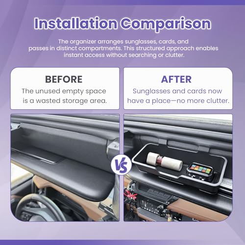 Center Console Sunglasses Holder For 2021