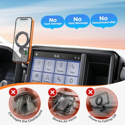 Car Phone Holder for Ford Maverick 2022 (Fit for 2022-2024 Maverick, 8-Inch)