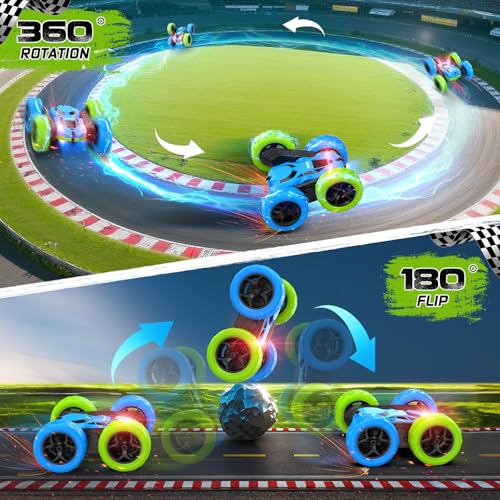 Blue Green RC Car for Kids (Blue&green Pro)