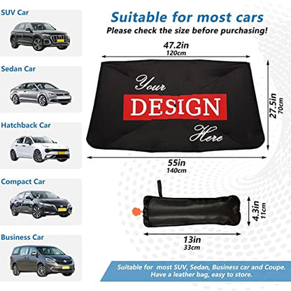 Custom Windshield Sun Shade Umbrella (multi 32)