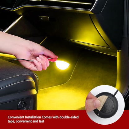 Car Interior LED Lights (Yellow)