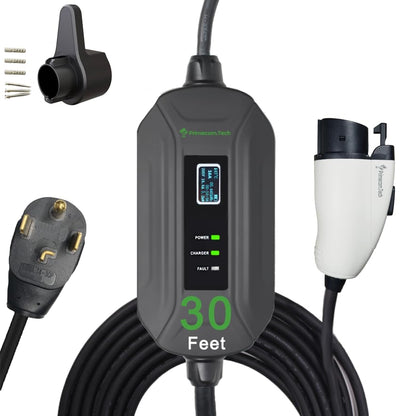 PRIMECOM Level 2 EV Charger 220 (14-30P / 30 Feet)