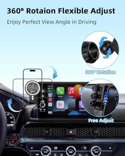 Car Phone Holder for Toyota Avalon (Avalon/ Avalon Hybrid 2019-2022 / Magsafe+ Wireless Charger)