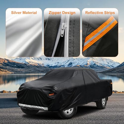 Heavy Duty Truck Cover for Dodge Ram 1500 (1-Ram 1500/2500/3500(1994-2025) / PE-Black)