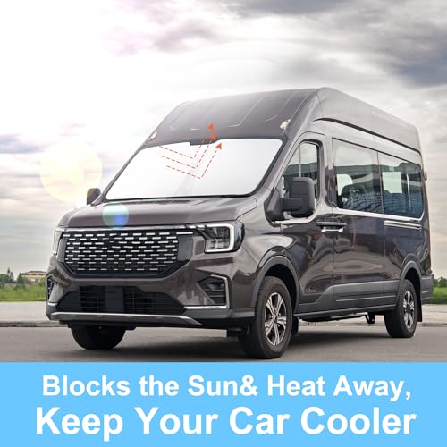 Sun Shade for Ford Transit 2015 (Windshield Sunshade for Ford Transit 2015-2026)