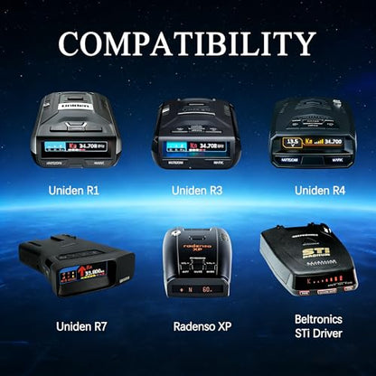 Radar Detector Power Cord for Beltronics (USB to RJ11)