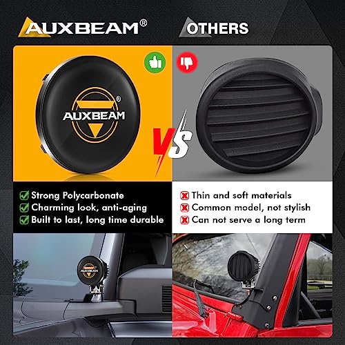 C4 Series 4 Inch Round Offroad Protective Lens Covers (C4 Series Light Covers)