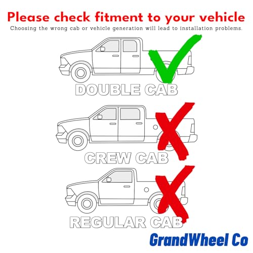 Window Deflectors Smoke Tinted in (For Silverado/Sierra 1500 19-26 Double Cab)